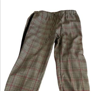 Joe Fresh plaid pants. Size M. Barely worn!!